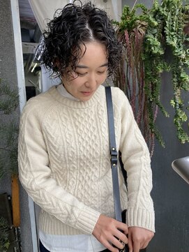 フィン(fin,) fin,/外ハネボブ/セクションカラー/グラデーションカラー