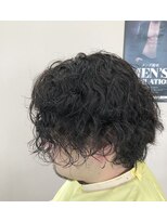 シャラクアクティ(sharaku acty)&nbsp;【メンズ】ミディアムスパイラルパーマ