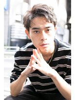 『力石サトシ』束感ショートツーブロックマッシュアップバング