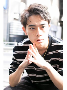 アントワープトーキョー(antwerp TOKYO) 『力石サトシ』束感ショートツーブロックマッシュアップバング