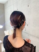 ボニー(Bonnie)&nbsp;ヘアセット/お呼ばれ/結婚式/タイトヘア/