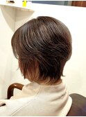 30代40代50代/くせ毛カバー/大人ショート/ウルフショート