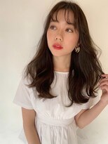 ソヨン 南草津店(SOYON)&nbsp;ロングレイヤー ダークアッシュ 耳掛け