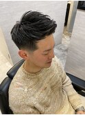 テーパーフェード フェザーアップ メンズ/バーバー/理容室