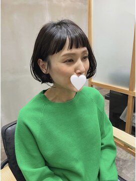 フレーム なんば店(FRAME) ◯ワイドバング×フレンチボブ◯