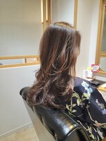 エニィ 池袋西口(Any) 切りっぱなしボブ/エアリーロング/美髪/ピンクブラウン/池袋西口