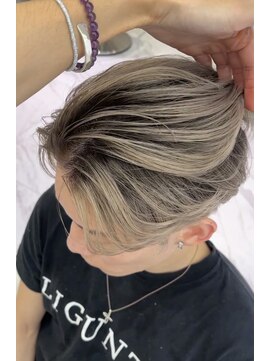 ディーン 栄店(DEAN) DEAN/ホワイトシルバー/バレイヤージュ/