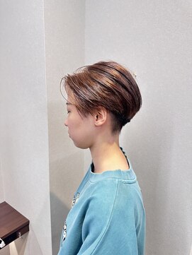 ベンジー 蔵前ii店(benji) ハンサムショート/透明感抜群モカブラウン