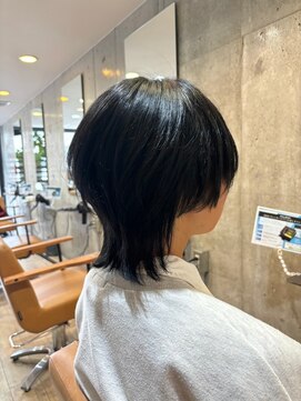 ヘアーアンドメイク ファット(Hair&Make PHAT) 大人かわいいショコラアッシュウルフハイレイヤー＿20代人気