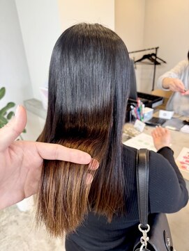 ルノン リー(LUNON:re) 艶髪抜群！髪質改善縮毛矯正♪