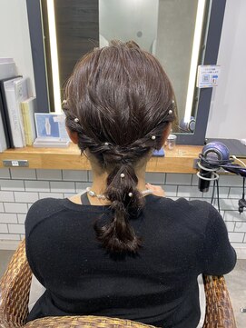 メゾンドムニ 恵比寿(Maison de MUNi) ミディアム編みおろし