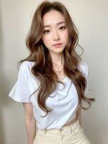 ブロッサム 東中野店 大人美人アッシュオリーブショコラアッシュ韓国風巻きモテ髪