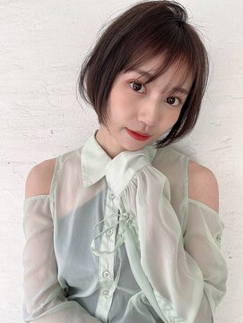 オーロ 西大寺店(ORO) 【イメチェンヘアスタイル】大人かわいいショートヘア