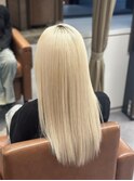 ホワイトブロンド♪