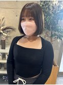 韓国風ボブ