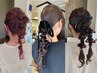 結婚式＆パーテイトレンドヘアアレンジ