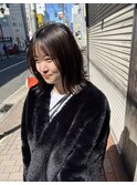 グラデーションボブ/ショートカット/襟足スッキリ/大倉山ボブ