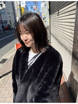 サム 横浜 大倉山(Sum) グラデーションボブ/ショートカット/襟足スッキリ/大倉山ボブ