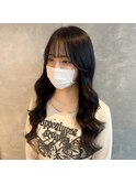 プルエクステ10代20代暗髪ロング大阪エクステ