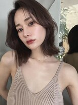 ミンクス ギンザ セントラル(MINX ginza central)&nbsp;鎖骨ミディアムくびれヘア