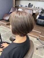 バセット バイ アルター 鎌取店(basset by aL-ter)&nbsp;前下がりショート