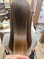 ヘアリゾート リノ(Hair resort Lino)&nbsp;ミネコラトリートメント×ハイトーンカラー