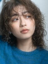 エミュ 表参道 青山(emu)&nbsp;【emu 井上信洋】攻めカジュアルな強めウェーブウルフ【エミュ】