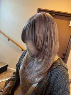 ニコ ヘアリラクゼーション(Nico hair relaxation) シルキーベージュ＊大人可愛い愛されロングレイヤー＊20代30代