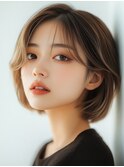 白髪ぼかし×艶感ベージュ[西宮北口/白髪ぼかし/髪質改善]