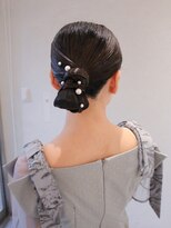 シアン(SYAN) ヘアセット/シニヨンヘア/結婚式ヘア/ヘアアレンジ