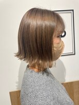 ギルド 東久留米店(GUILD)&nbsp;柔らかベージュで透明感ボブ♪