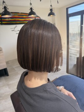 ルノ(Luno) 乾かすだけでまとまる◎髪質改善ストレート×ミニボブ