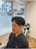 スパイラルパーマメンズ新宿
