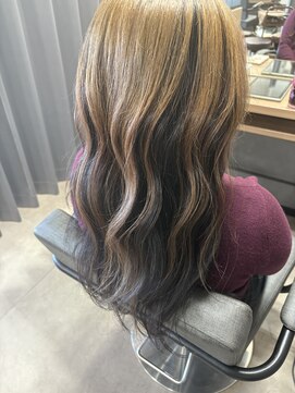 テーラヘアー 土気あすみが丘店(TELA HAIR) さりげなく個性が出るアンブレラカラー