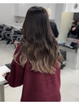 アライブ ハラジュク(ALIVE harajuku) グラデーションカラーバレイヤージュインナーカラー　ryota