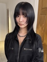 Nalu pu loa PONTE 【ナルー プロア ポンテ】【4/1 NEW OPEN(予定)】 ロングレイヤー/ロングウルフ/黒髪レイヤー/ブラック