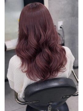 モーション 新宿(motion) 春カラー　ピンクブラウン