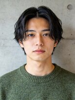 ラシェル パル ノエル(Laciel par Noel) ゆるウェーブセンターパートミディ