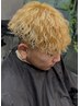 【メンズパーマ+ブリーチ】¥25500#郡山#メンズサロン#ブリーチパーマ