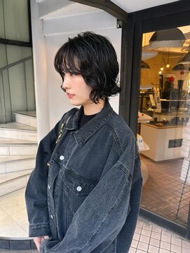 ジュベ(juve.) 大分ショートボブ顔まわりレイヤーカット髪質改善カラー