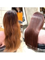 シアー 銀座店(SHEER.)&nbsp;【瀬古大暉】縮毛矯正＋髪質改善カラー