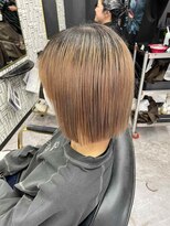 アローズ 沖縄店(arose)&nbsp;大人可愛い透明感立体感グレージュ×エアストレート