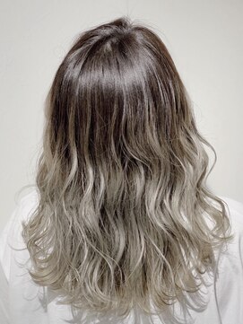 ディバイス(Device) 【Device】透明感アッシュダブルカラー