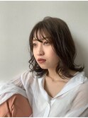 抜け感プチレイヤー