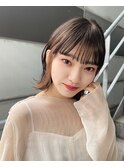 愛されワンサイドボブ