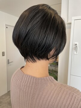 ベンジー 学芸大学店(benji) エレガントひし形ショートボブ/学芸大学/学大/自由が丘