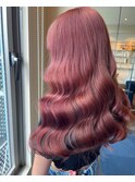 【W_SALON 河原町】チェリーピンク/艶髪/髪質改善