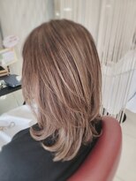 クオリス 赤塚店(QUALIS) 大人かわいい/10代20代30代/ブリーチなし/ミルクティーベージュ