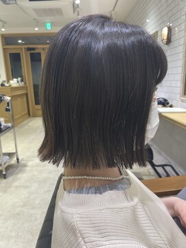 ヴィスコ(visco) まだまだ人気＊ぱつんボブ＊暗髪