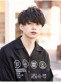 20代30代40代◎ツイストスパイラルツーブロックマッシュ
